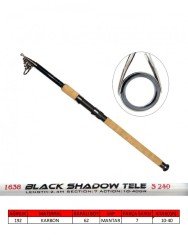 Captain 1638 Black Shadow Tele Spin Kamış 10-40gr Atar