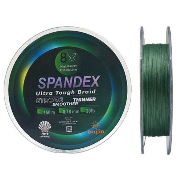 DFT Bojin 8X Spandex İp Misina 0.18 mm 150 m