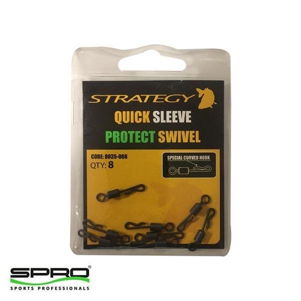 T.D. SPRO Strat QC-Sleeve Protect Swivel 1/8