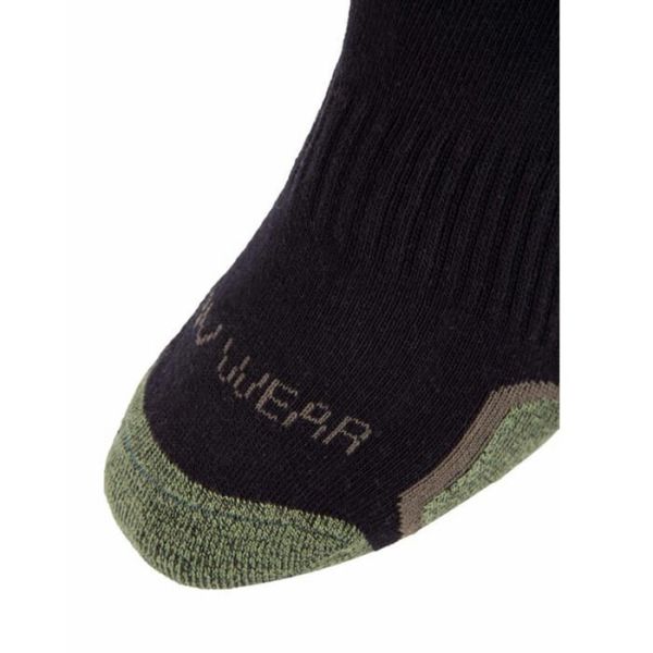 VAV Pod03 Fonk. Erkek Patik Çorap Siyah-Haki 39-42