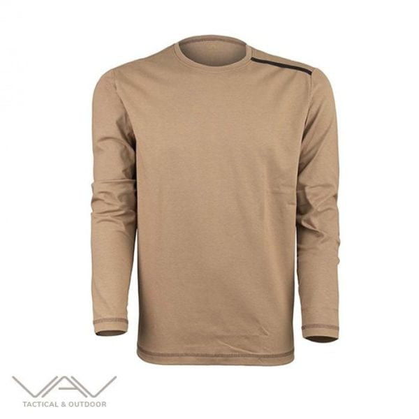 VAV Baseti-04 Uzun Kol Sweatshirt Bej L