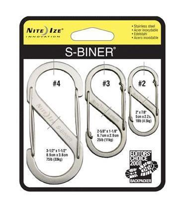 Nite-ize S-Biner 3Pack-Stainless