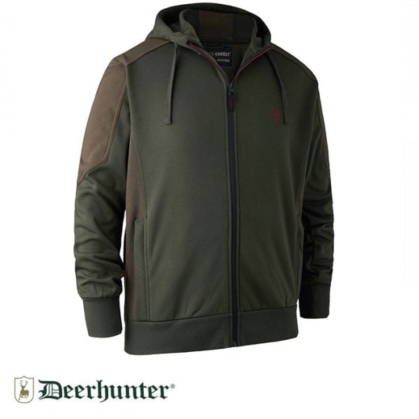 DEERHUNTER Rogaland Hoodie Fermuarlı Sweatshirt L