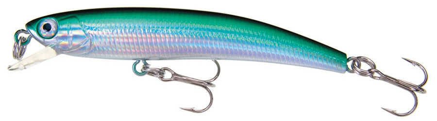 Yozuri Pins Minnow Floating Sahte Balığı M 7 cm 4g Maket Balık 0.3-0.6 m Yüzme Derinliği