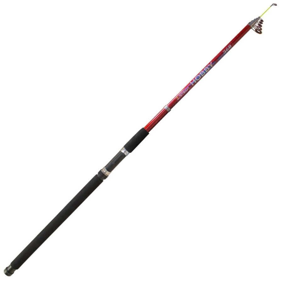 Remixon Hobby 300 cm 40-80g Atarlı Kırmızı Fiber Teleskopik Kamış