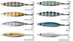 Savage gear Psycho Sprat 60g Suni Yem Gold Pink Zebra