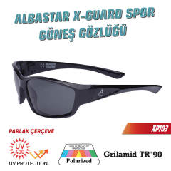 Albastar XP-Guard Spor Güneş Gözlüğü UV400+Polarize+TR90