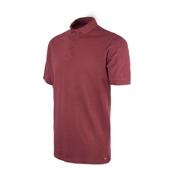 VAV Tlac-01 Polo Yaka Tişört Bordo XXL