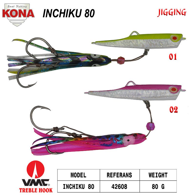 Kona Inchiku Jig 80 gr Jigging