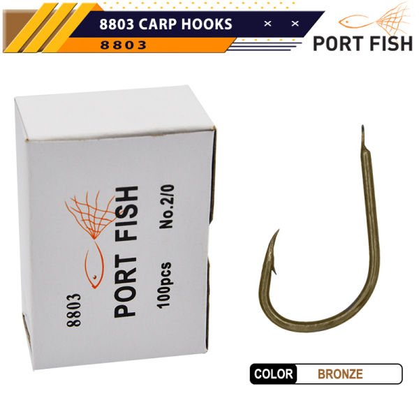 Portfish 8803 Carp İğne 100 Lü (505) Bronz