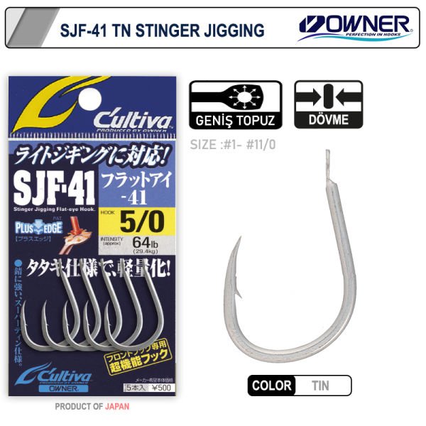 Cultiva 11699 Stinger Jigging Jig İğnesi