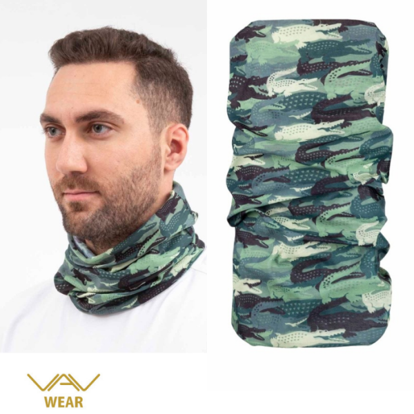 VAV BUFFO01 Boyunluk, Bileklik. Bandana Haki