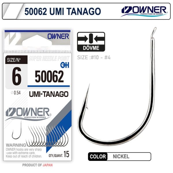 Owner 50062 Umi-Tanago White İğne