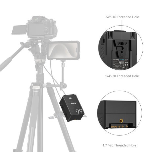 SmallRig 4608 VB99 SE Mini V Mount Pil