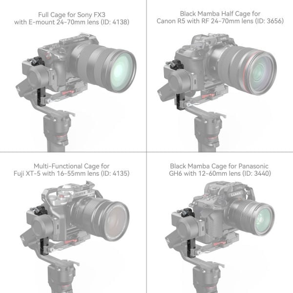 SmallRig 4196 DJI RS 3 Mini  için  Genişletilmiş Dikey Kol