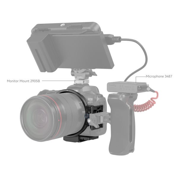 SmallRig 4300 Canon EOS'a  R Serisi İçin Döndürülebilir Yataydan Dikeye Montaj Plakası Kiti