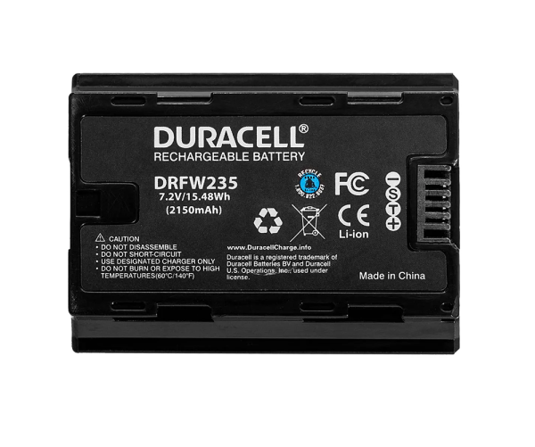 Duracell DRFW235 NP-W235 Batarya