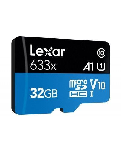 Lexar MicSD 32GB 633x SD Adaptörlü Hafıza Kartı
