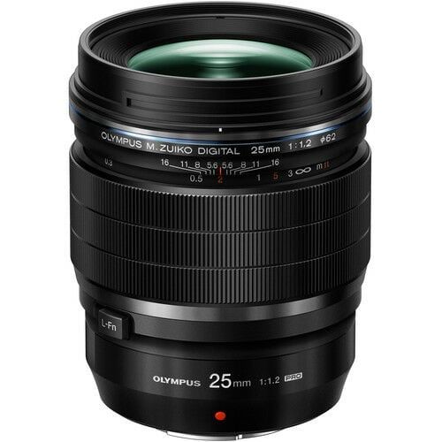 OLYMPUS LENS 25MM 1.2 PRO BLACK V311080BW000