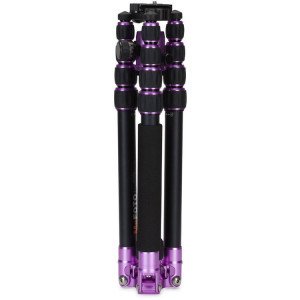 Benro MeFOTO A-1350Q1P RoadTrip Aluminum Travel Tripod Kit (Purple)