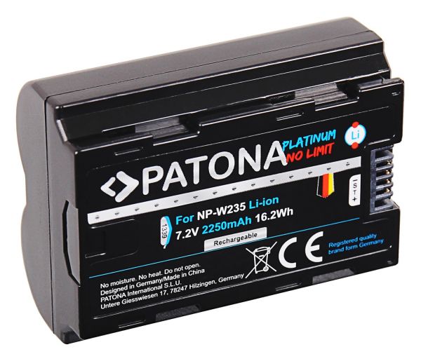 PATONA 1339 Platinum Battery f. Fuji NP-W235