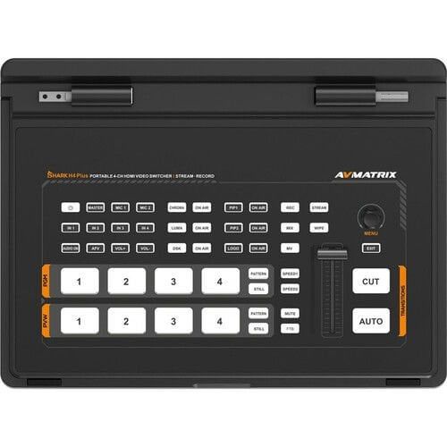 AVMatrix Shark H4 Plus 4-CH HDMI Video Switcher