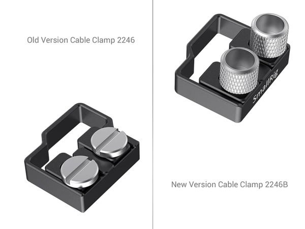 SmallRig 2246B BMPCC 6K and 4K Kafesler İçin HDMI ve USB-C Kablo Kıskacı