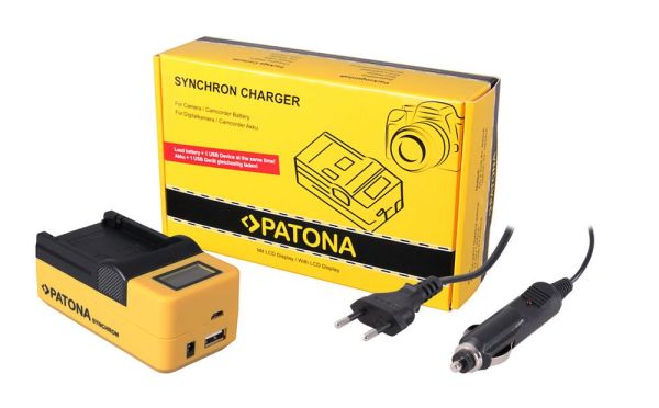 PATONA 4645 SYNCHRON USB CHARGER NP-W126