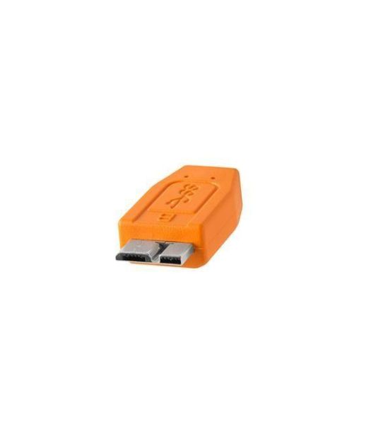 Tether Tools TetherPro USB 3.0 to Micro-B Turuncu 30 cm Bağlantı Kablosu