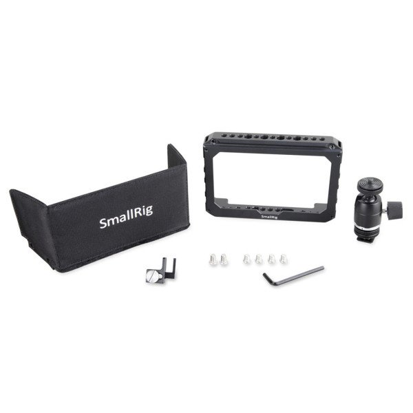 SmallRig 1981 Blackmagic  5 İnç Video Assist  için Monitör Kafes Aksesuar Kiti