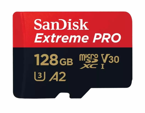 SanDisk 128GB Extreme Pro MicroSDXC Hafıza Kartı (200mb/s)