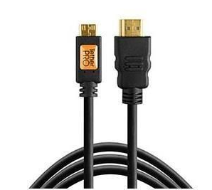 Tether Tools TetherPro HDMI Mini to HDMI 3 m Siyah Kablo