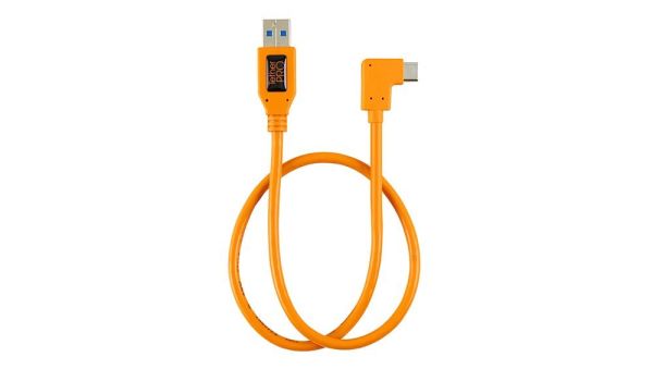 Tether Tools TetherPro USB 3.0 to USB-C Right Angle Dik Açılı 50 cm Bağlantı Kablosu