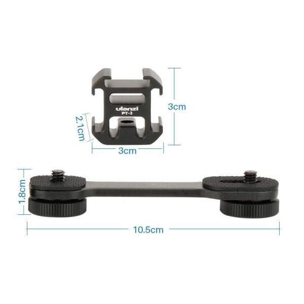 Ulanzi-U PT-3 Üçlü Metal Ayak Montaj Adaptörü