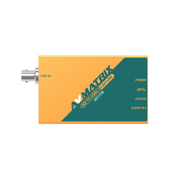 AvMatrix UC1118 SDI to USB3.1 TYPE-C Video Capture Cihazı