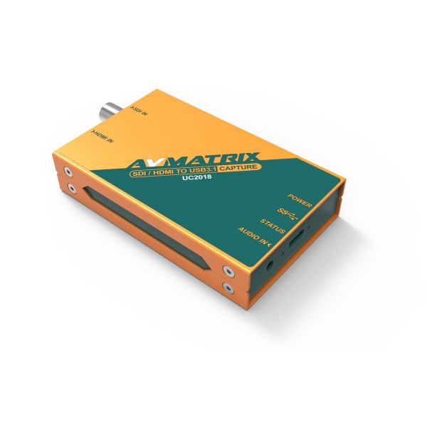 AvMatrix UC2018 SDI / HDMI to USB3.1 TYPE-C  Video Capture Cihazı