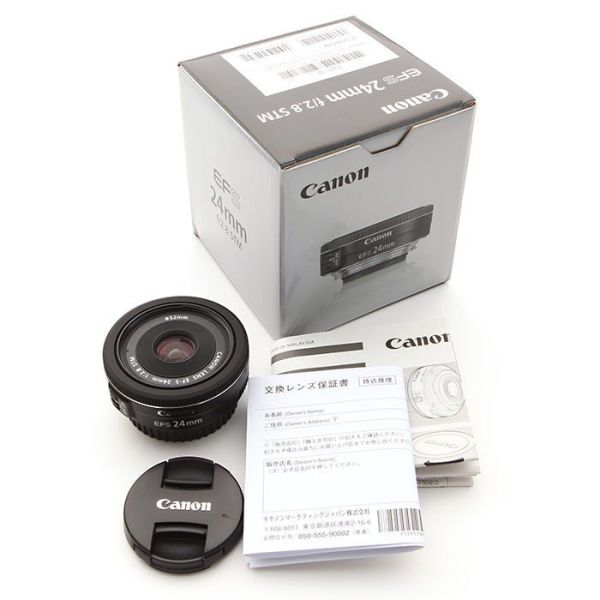 Canon 24mm f/2.8 STM Lens (Canon Eurasia Garantili)