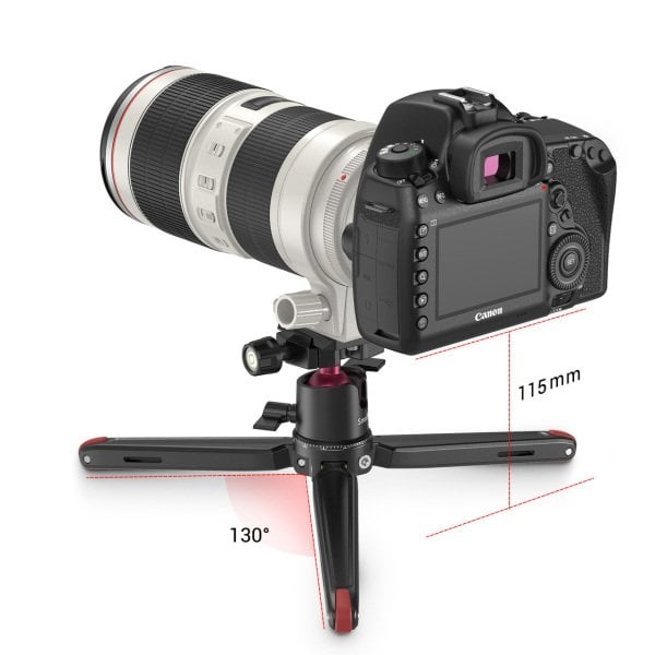 SmallRig BUT2664 Panoramik Top Kafalı Masa Üstü Mini Tripod