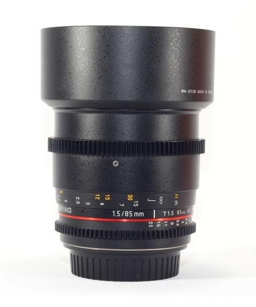 Samyang 85mm f/1.5 / T1.5 Canon için 2.EL Lens