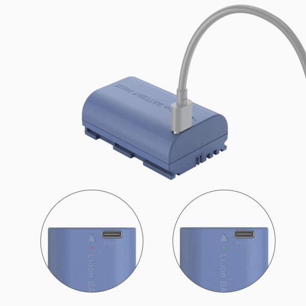 SmallRig 4264 LP-E6NH USB-C Şarj Edilebilir Kamera Pili