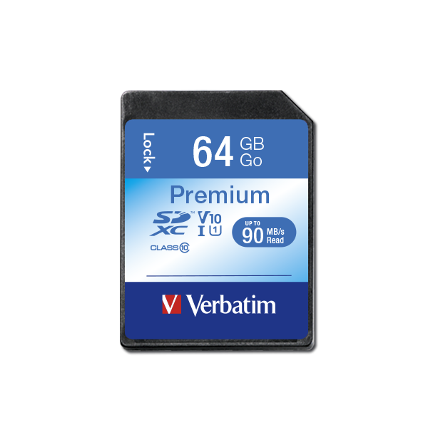 Verbatim Premium U1 SDHC 64GB Hafıza Kartı