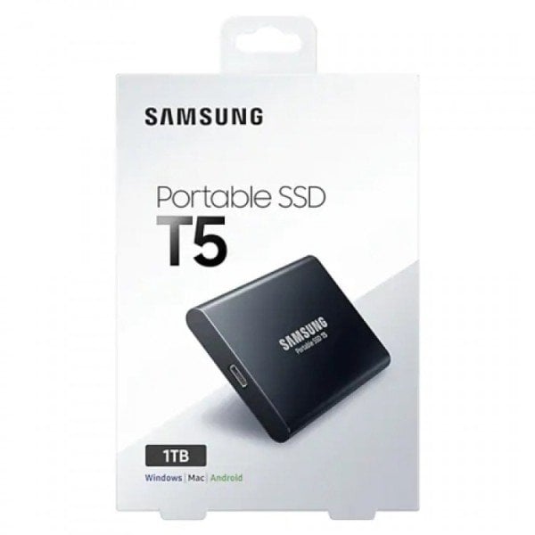Samsung 1TB T5 Taşınabilir SSD Disk MU-PA1T0BWW