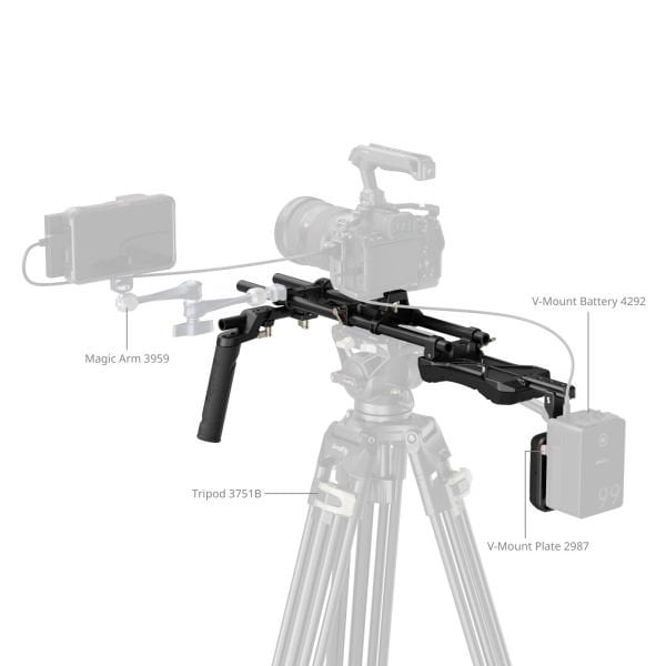 SmallRig 4480 Omuz Rig Kiti (Klasik Versiyon)
