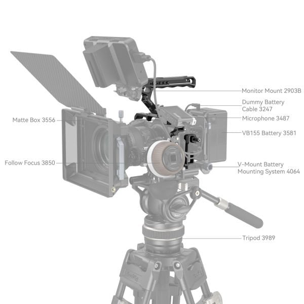 SmallRig 4520 Nikon Z 6III  için  Kamera Kafesi Kiti