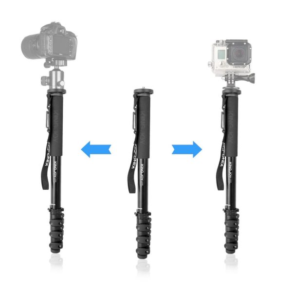 Kingjoy MP408F DSLR Video Kamera Monopod