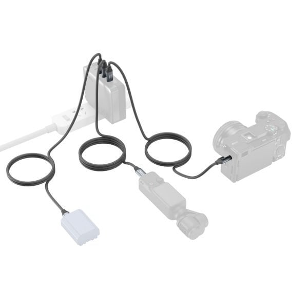 SmallRig 4789 USB-C (Düz) - USB-C (Düz) Veri Kablosu (60 cm)