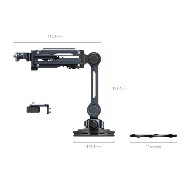 SmallRig 5123 DJI Osmo Pocket 3 / GoPro HERO13 / Insta360 X4  için  mini Amortisör Kolu
