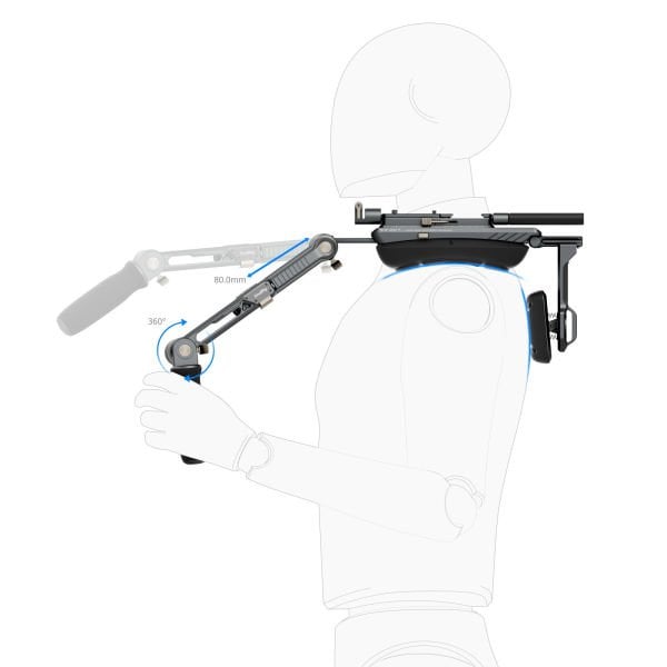 SmallRig 4181 SR007 Pro HawkLock Omuz Ring
