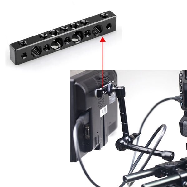 SmallRig 1091 Peynir Barı 1/4 İnç ve 3/8 İnç Vida Deliği