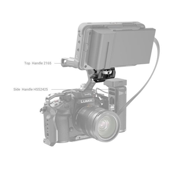 SmallRig 2903B ARRI Tarzı Vidalı Montajlı  Döner ve Eğimli Ayarlanabilir Monitör Montajı